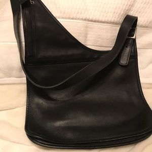 Coach bag black leather